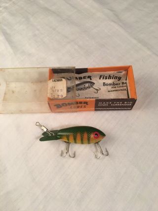 Vintage Bomber Fishing Lure 207 Gainesville Texas