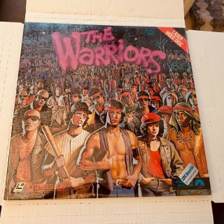 Awesome Rare Vintage - The Warriors - Laserdisc - Paramount Lv 1122 In Shrink
