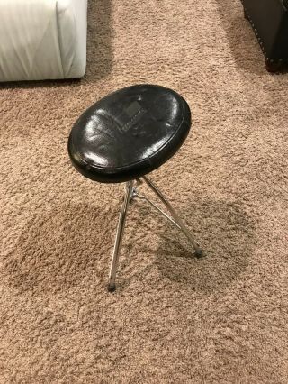 Vintage Ludwig Oval Drum Throne Stool Seat – Great