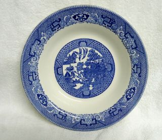 Vintage Royal China Blue Willow Ware Cereal/soup Bowl Dish 8 3/8 "