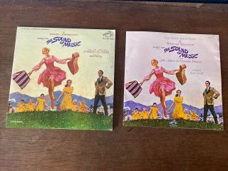 Vintage 1965 “the Sound Of Music” Lp With Storybook Insert