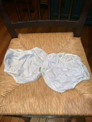 Vintage Gerber Rubber Plastic Vinyl Training Pants Size Small Baby Toddler
