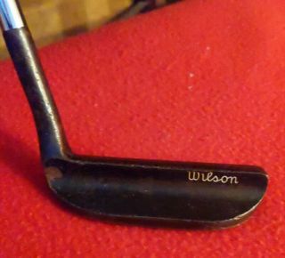 THE WILSON 8802 MILLED PUTTER BLACK 35 