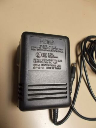 Vintage Sega 1602 - 1 Plug In Power Supply For Genesis Console R - 1109 Cl 2 Transfo