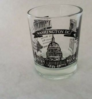 Travel Souvenir The U.  S.  Capitol Building Washington D.  C.  Bar / Shot Glass.