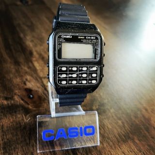 Rare Vintage 1981 Casio Ca - 80 Digital Calculator Watch,  Made In Japan Module 134