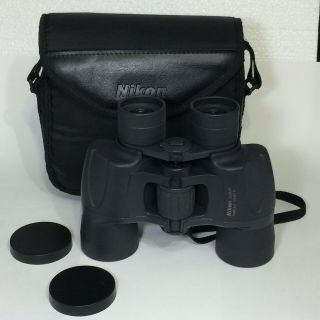 Vintage Nikon Action 8x40 8.  2 Egret Ii Binoculars With Carry Case