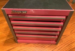 Snap On Snap - On Miniature Toolbox - Limited Edition Pink Jewelry Box Tool Box