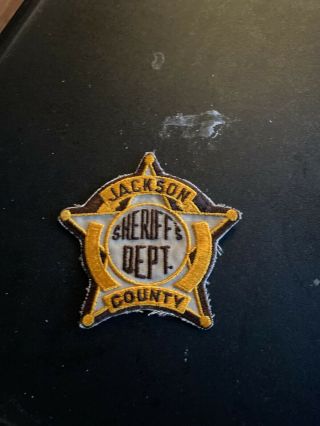 Vintage Jackson County Sheriff Department North Carolina Patch