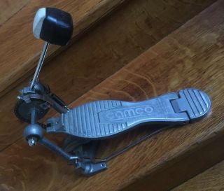 Vintage Camco By Tama Single Chain Drive Bass Drum Kick Pedal,  Made In Japan