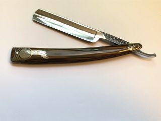 Vintage 5/8,  ” C.  B.  S.  177 World Master Straight Razor Shave Ready Solingen German