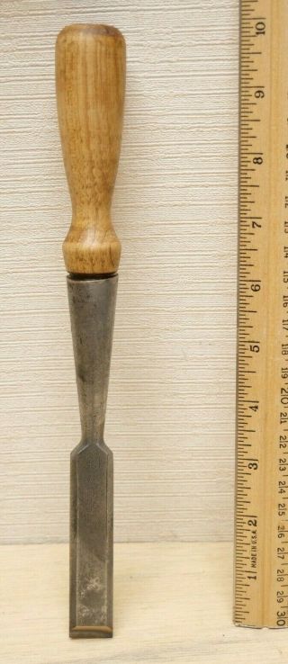 Old Wood Tools Vintage 3/4 " Witherby Bevel Edge Socket Chisel