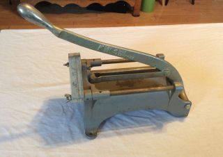 Vintage Shaver Specialty Co Keen Kut Shoe Stringer Potato French Fry Cutter Usa