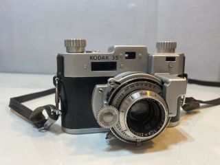 Vintage Kodak 35 Film Camera W/anastigmat Special F:3.  5 50mm Lens