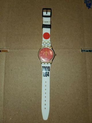 Vintage Swatch Olympic Tokyo 1964 Watch Musicall Watch Atlanta 1996