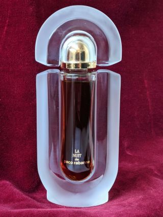 Rare Vintage La Nuit De Paco Rabanne French Parfum 30 Ml 1 Fl Oz Perfume France