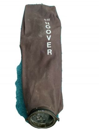Replacement Hoover Vintage Upright Vacuum Outer Bag With Paper Bag Inside.