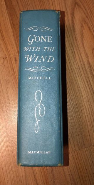 Vintage Gone With The Wind Hardback 1936 1964 Book Club 1st Edition Mitchell