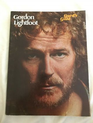 The Guitar Styles Of Gordon Lightfoot Vintage Music Book Gords Gold