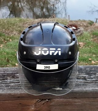 Vintage JOFA 390 SR Ice Hockey Helmet Mens Size 55 - 62 With Shield 3