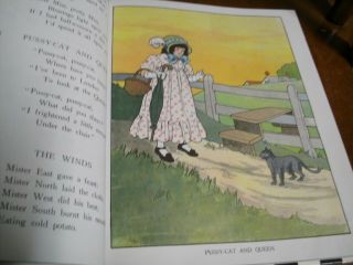 Children ' s Vintage - The Real Mother Goose - Nursery Rhyme Book - 1984 3