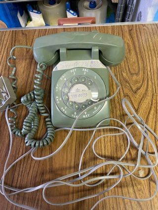 Vintage Green Western Electric G3 Rotary Telephone