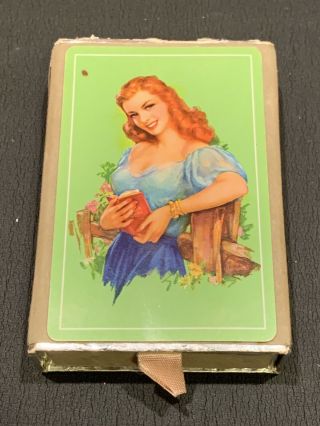 Vintage Pin Up Girl Playing Cards Deck 1950’s