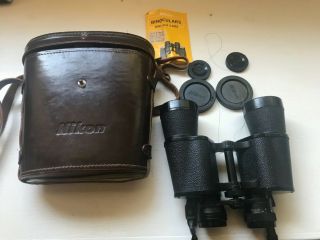 Vintage Nikon 7x50 7.  3 J - B7 Nippon Kogaku Tokyo Feather Weight Binoculars