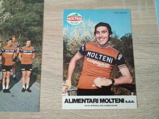 Eddy Merckx Molteni Team Cards Campagnolo Vintage 3