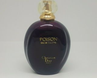 Poison By Christian Dior 3.  4 Oz 100 Ml Edt Spray Women Classic Formula