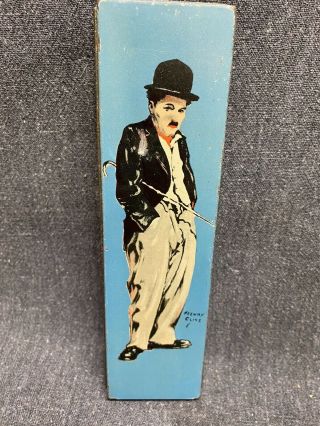 Vintage Charlie Chaplin Tin Litho Box - Beaute 