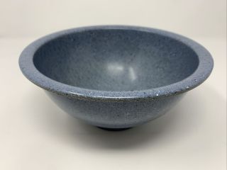 Vintage Melamine Melmac Confetti Speckled Bowl Blue 8” 111