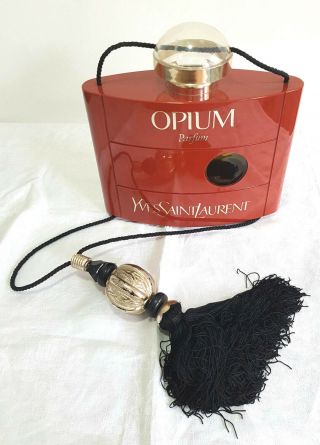 Opium Ysl Display Bottle Perfume Collectable Height 26,  5 Cm.  (10 Inch)