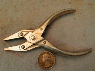 Vintage Sargent Jewelers Parallel Jaw Pliers Usa