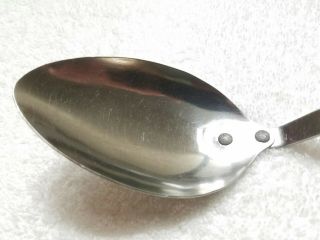 Vtg CUTCO Serving Spoon No.  12 Brown Swirl Handle Stainless USA 3