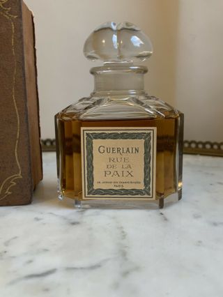 Guerlain Rue De La Paix Baccarat Bottle Vintage Perfume