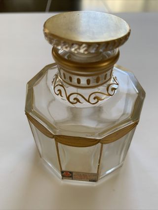 Vintage Empty Guerlain Apres L’ondee Parfum Bottle
