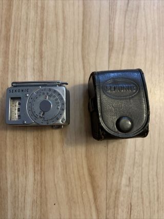 Vintage Compact Sekonic Light Meter For Camera Photography