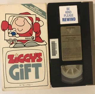 Ziggys Gift (vhs) Vintage 1980 