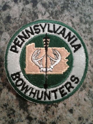 Pennsylvania Bowhunters Patch 4 " Round