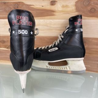 Bauer Pro Player 500 Hockey Skates Vintage Black Men’s Size 8 - Fast