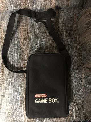 Vintage Nintendo Gameboy Carry Case,  Bag With Compartments