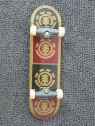 Element Tech Deck Skateboard 96mm Fingerboard Rare Vintage Bam Cky Zero Hook Ups