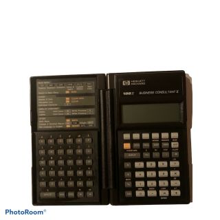 Vintage 1986 Hewlett Packard Hp 19bii Business Consultant Ii Calculator