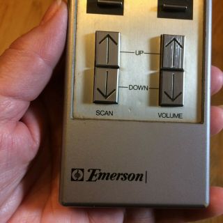 Emerson Tv Remote Control Not Vintage