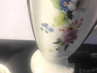 Vintage Ceramic Electric Percolator Coffee Pot,  With Cream And Sugar See Cond 2