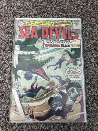 Sea Devils 25 (sep - Oct 1965,  Dc) Vintage Silver Age Dc Comic Vg