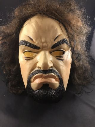 Vintage Cesar Wwe Wwf The Undertaker Vinyl Rubber Halloween Mask