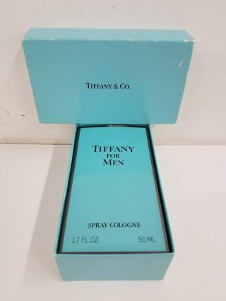 Tiffany & Co.  For Men Spray Cologne 50ml/1.  7fl Oz Full