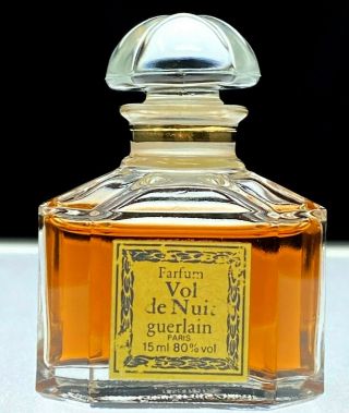 Guerlain Vol De Nuit 15 Ml 1/2 Oz 98 Full Parfum Extrait